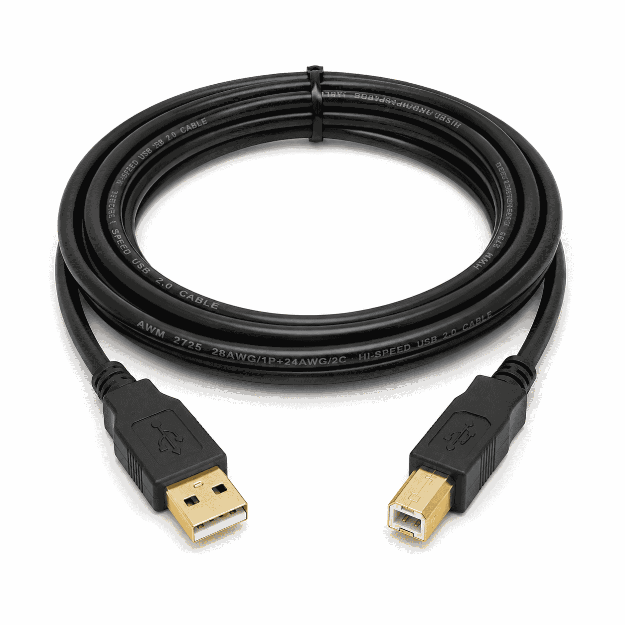 Kabel USB Printer 1.5 Meter Gold-Plated High-Speed