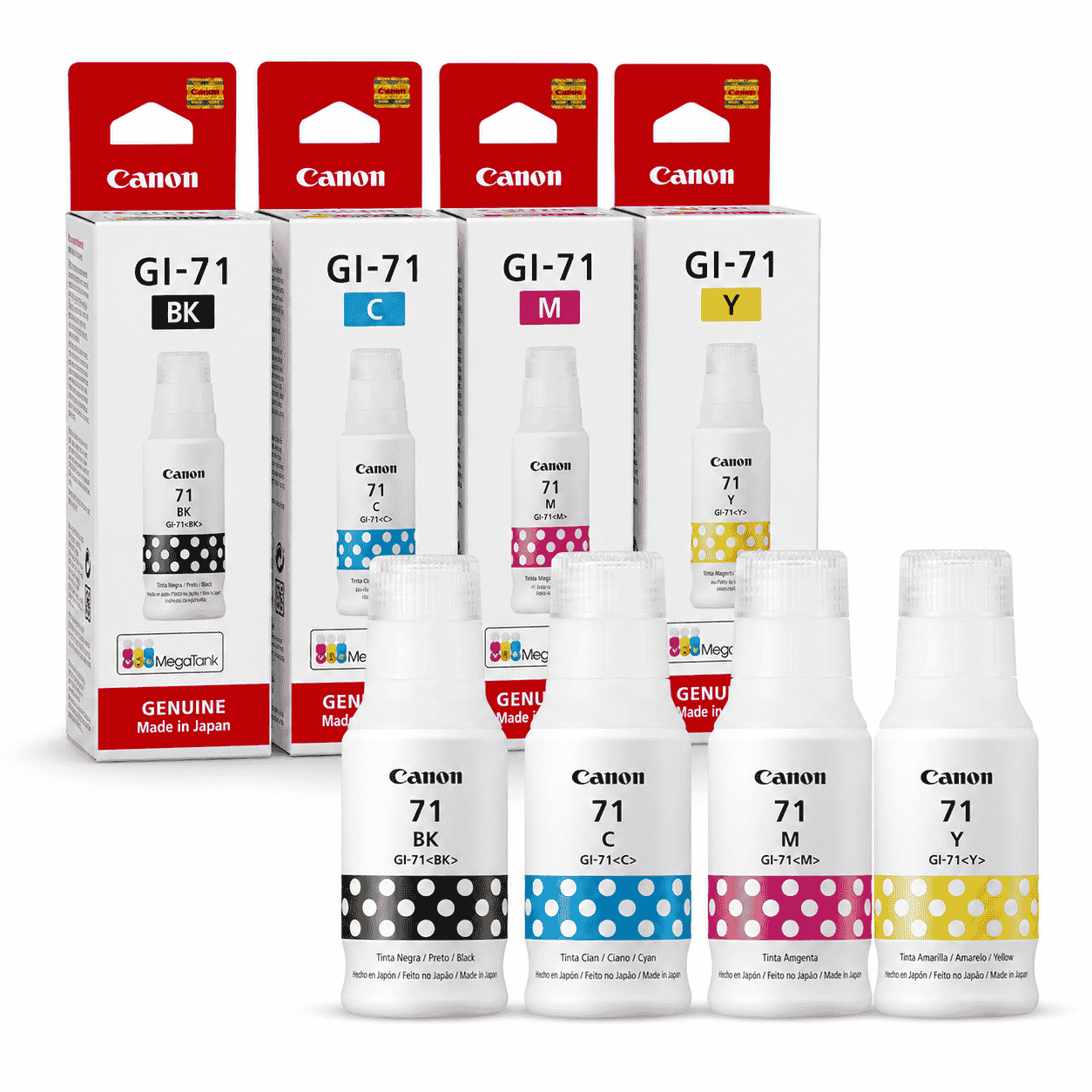 Tinta Botol Canon GI-71 Ink Bottle Series