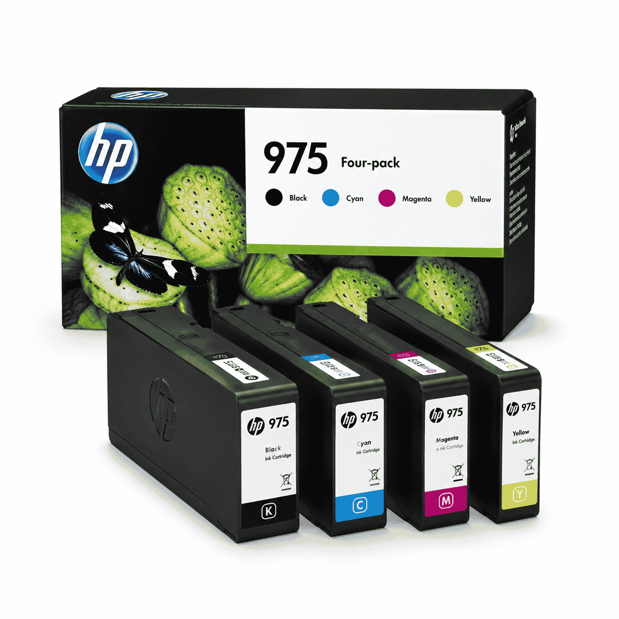 Tinta HP 975 (Black, Cyan, Magenta, Yellow)