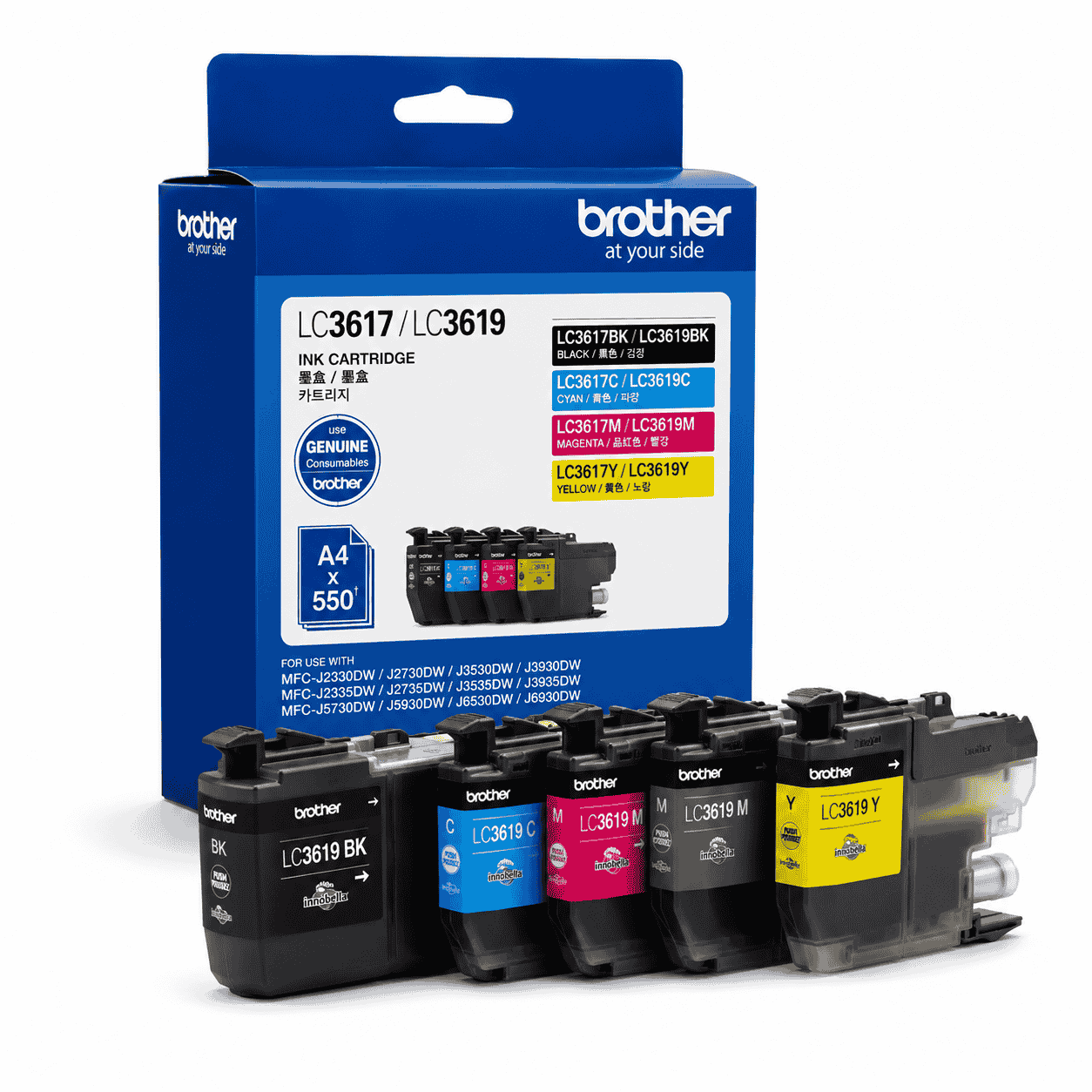 Tinta Cartridge Brother LC-3617 / LC-3619 Series