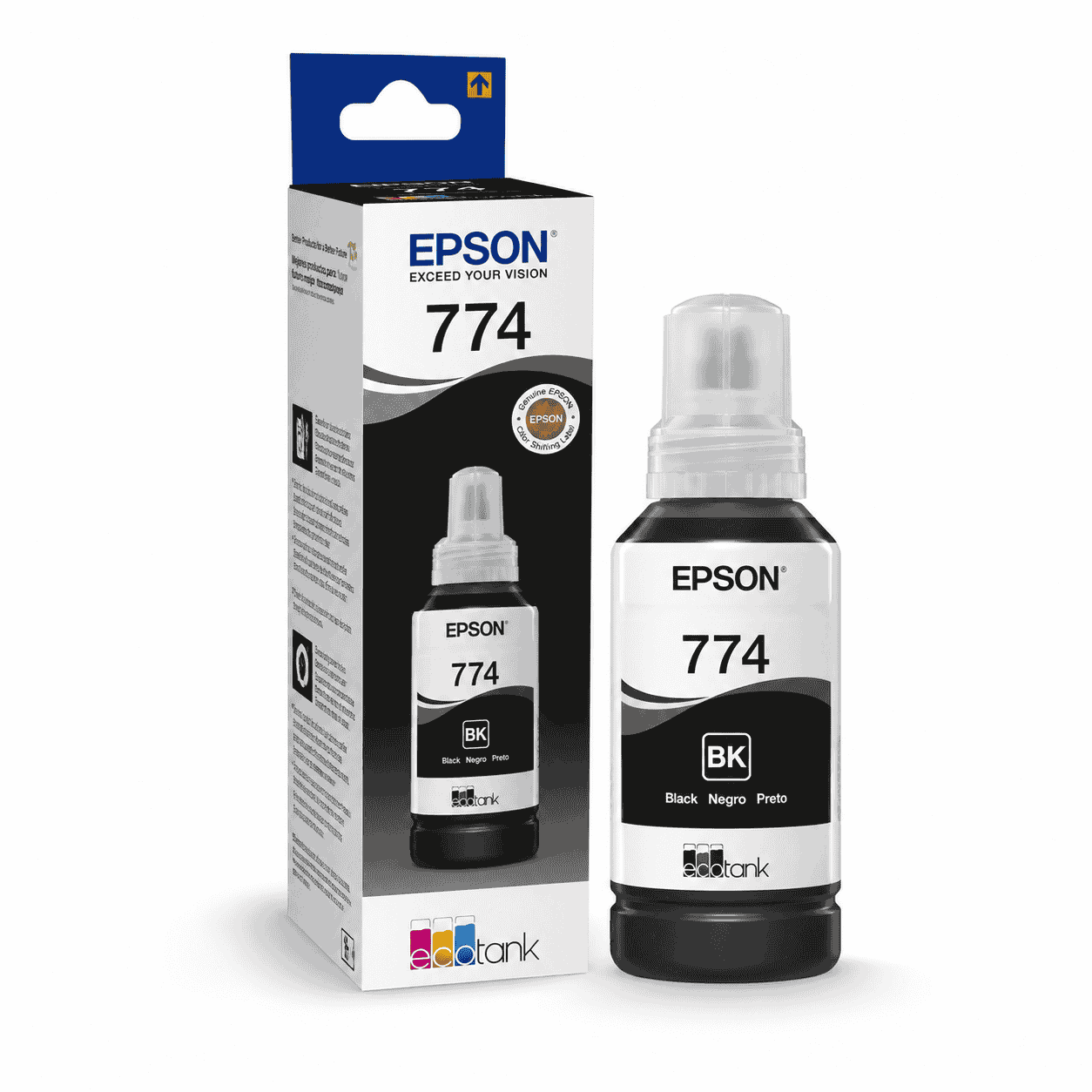 Tinta Botol Epson 774 Black Original