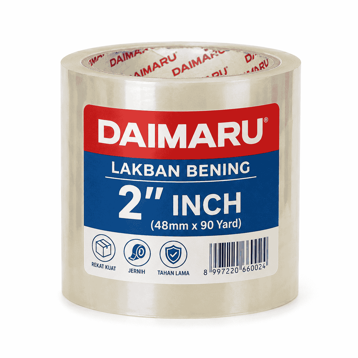 Lakban Bening DAIMARU 2 Inch (48mm x 90 Yard)