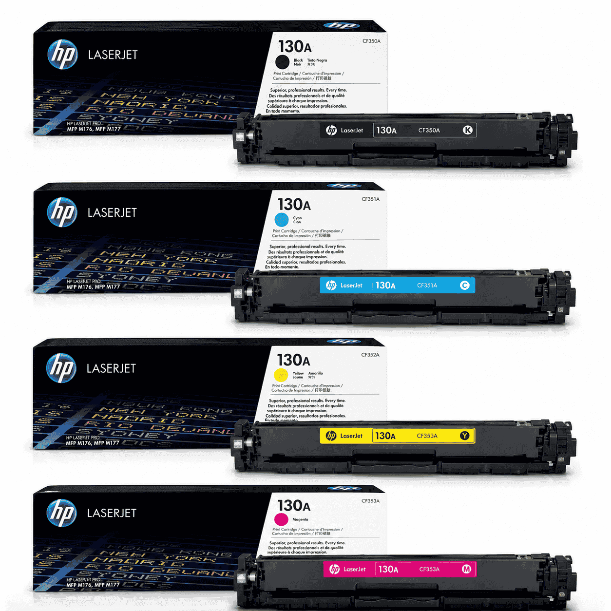 Toner HP 130A (Semua Warna)