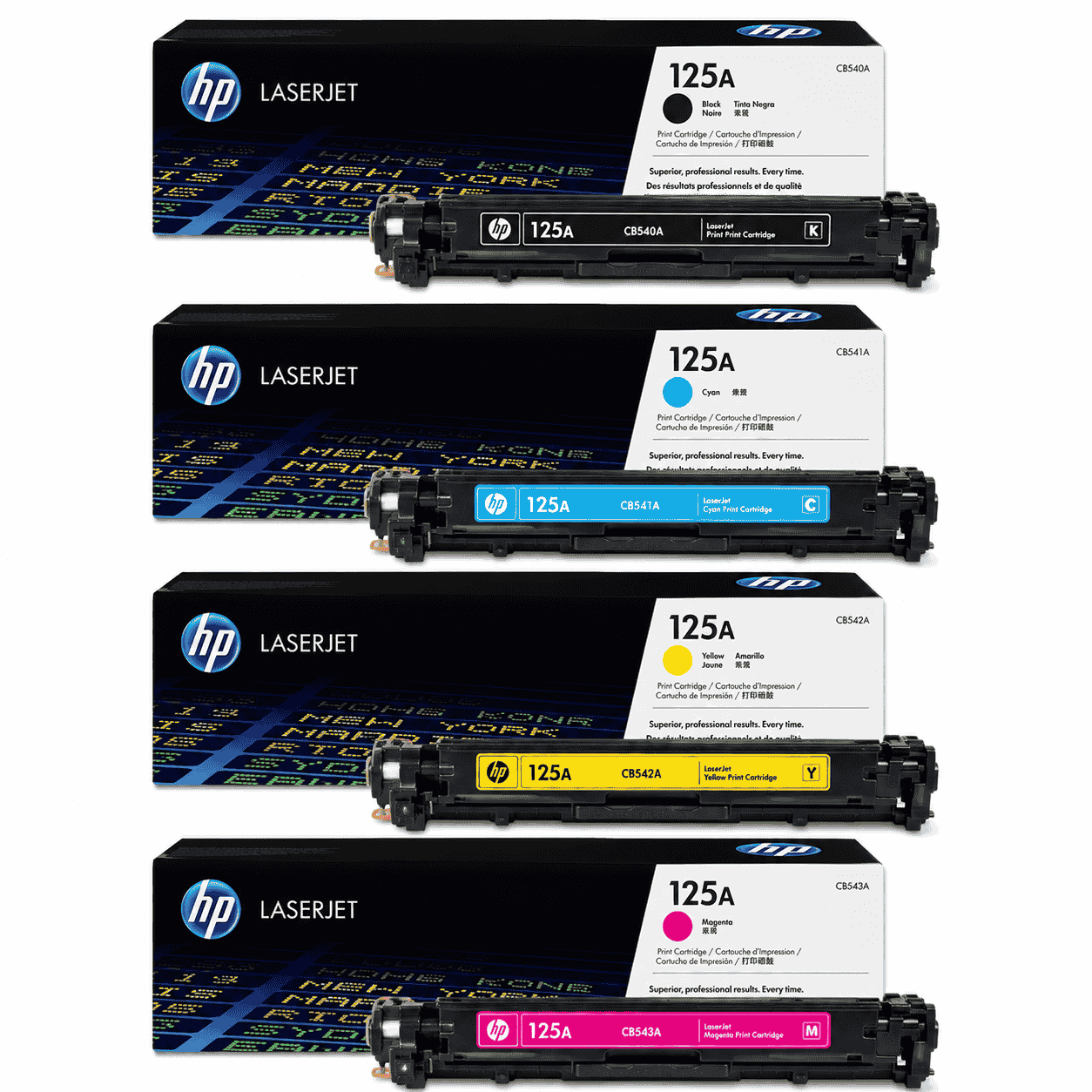 Toner HP 125A (Semua Warna)