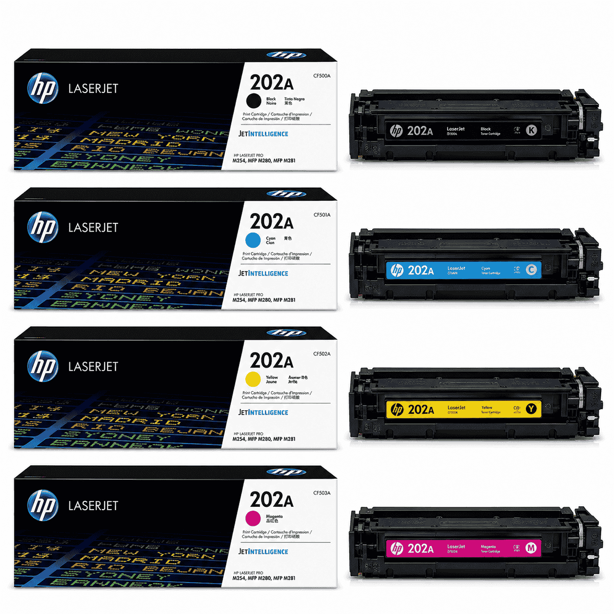 Toner HP 202 (Semua Warna)