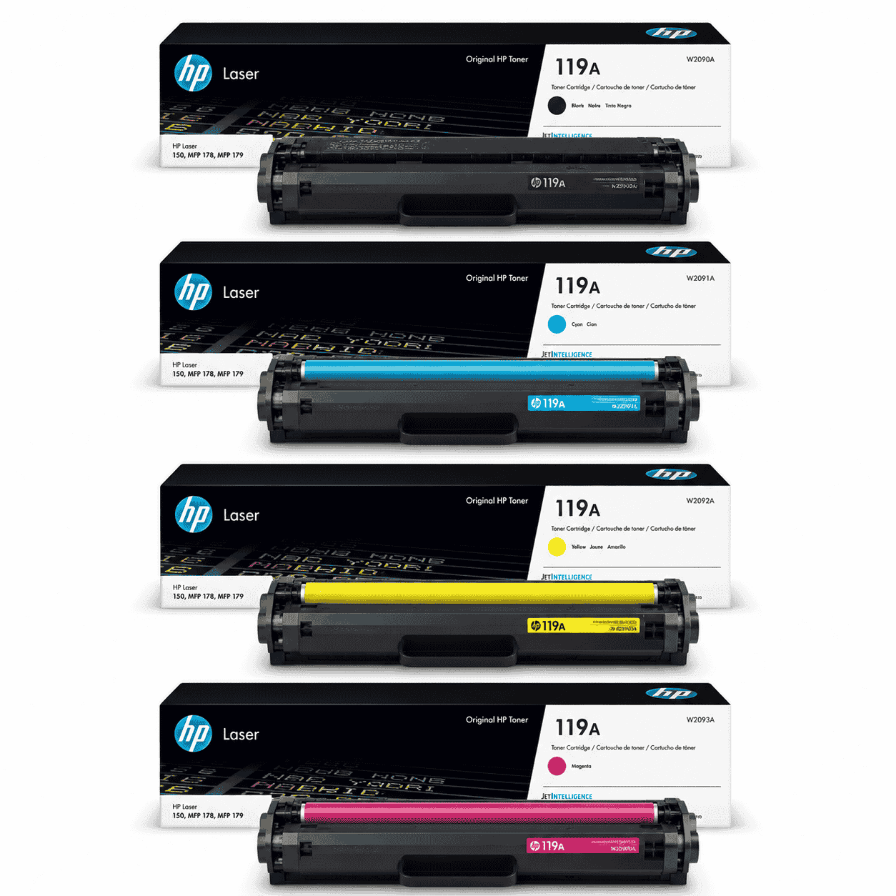 Toner HP 119A (Semua Warna)