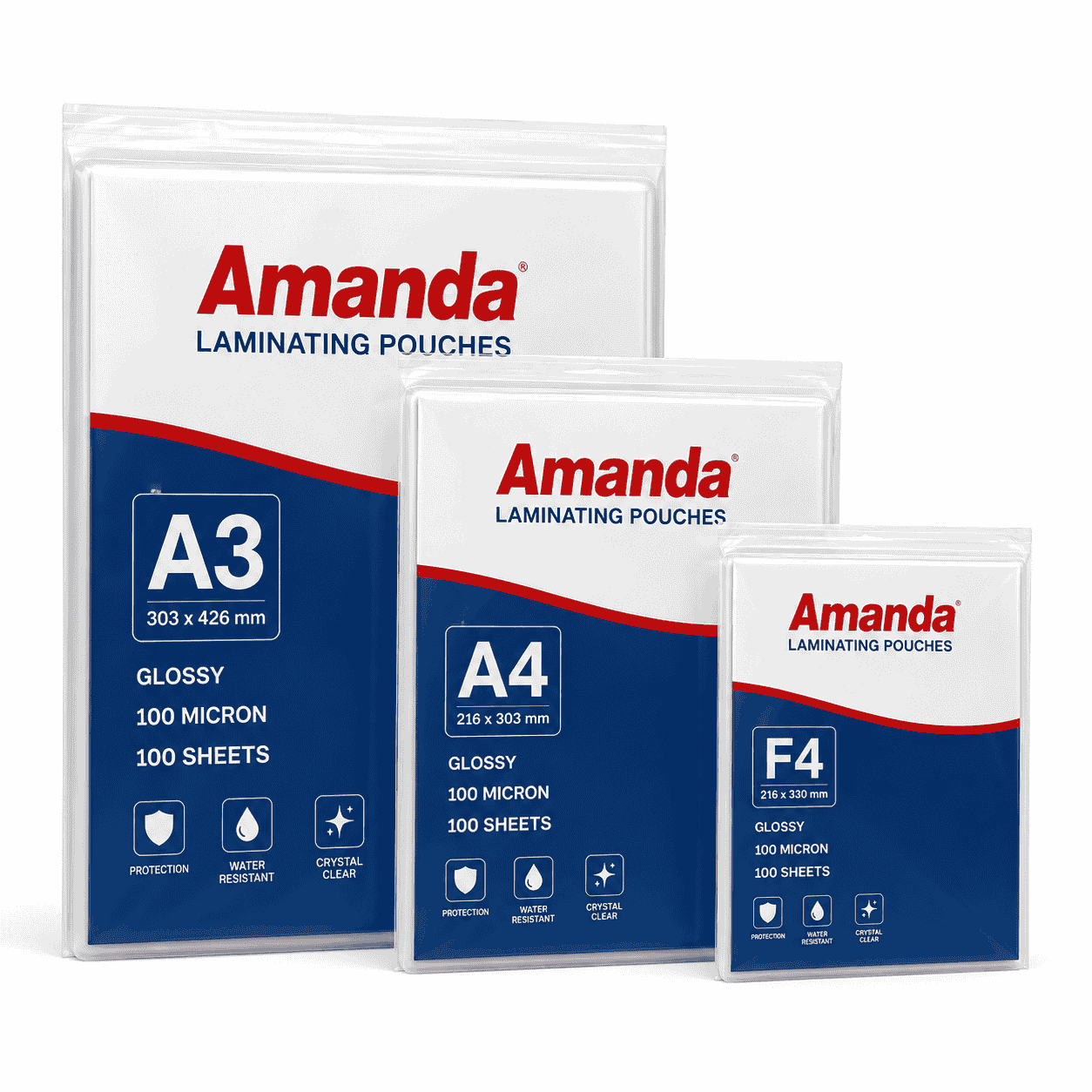 Laminating Amanda (A4, A3, F4)